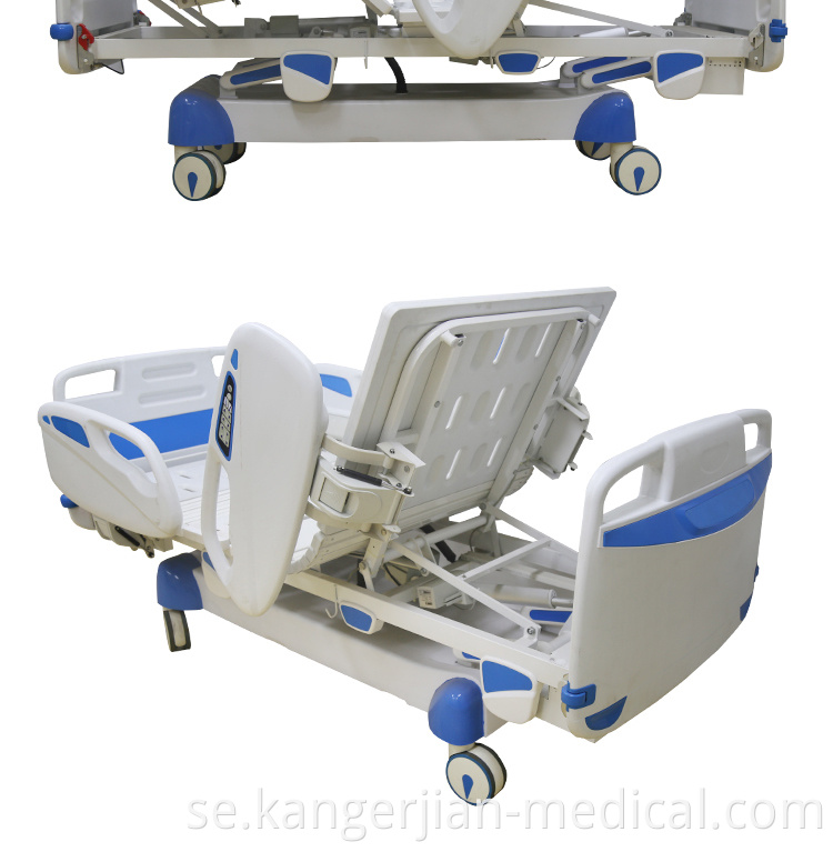 Sjukhus ICU rumssjukhus med HLR -funktion Medicinsk elektriska ICU -sängar